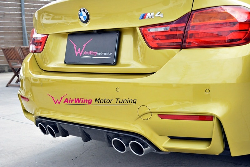 BMW F80 M3-F82 M4 Performance carbon diffuser 01